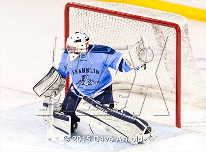 Thumbnail 2 in Franklin vs Malden Catholic (MIAA Super 8 Game 1 ) photogallery.
