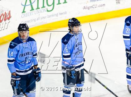 Thumbnail 2 in Franklin vs Malden Catholic (MIAA Super 8 Game 1 ) photogallery.