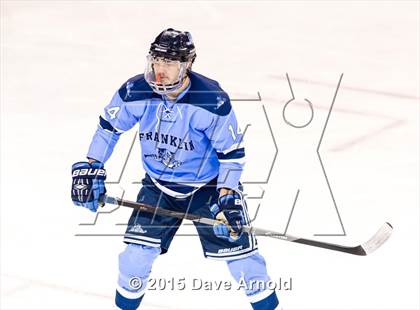 Thumbnail 1 in Franklin vs Malden Catholic (MIAA Super 8 Game 1 ) photogallery.