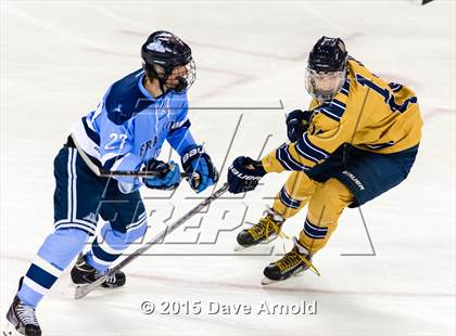 Thumbnail 1 in Franklin vs Malden Catholic (MIAA Super 8 Game 1 ) photogallery.