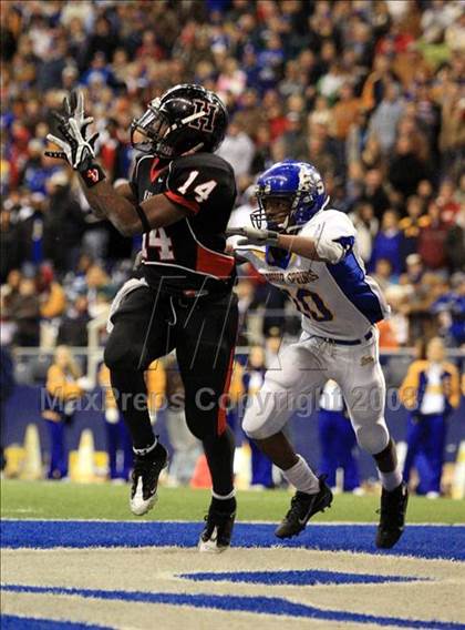 Thumbnail 3 in Rockwall-Heath vs. Sulphur Springs (Texas 4A D2 Semifinal) photogallery.