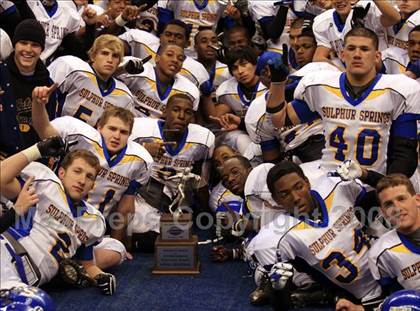 Thumbnail 3 in Rockwall-Heath vs. Sulphur Springs (Texas 4A D2 Semifinal) photogallery.