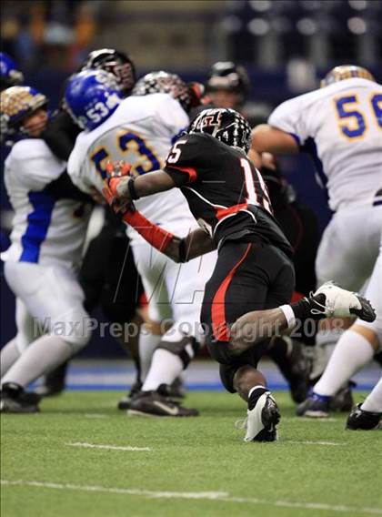 Thumbnail 1 in Rockwall-Heath vs. Sulphur Springs (Texas 4A D2 Semifinal) photogallery.