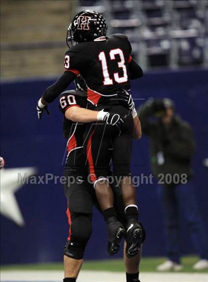 Thumbnail 1 in Rockwall-Heath vs. Sulphur Springs (Texas 4A D2 Semifinal) photogallery.
