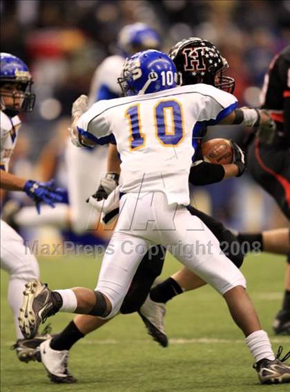 Thumbnail 2 in Rockwall-Heath vs. Sulphur Springs (Texas 4A D2 Semifinal) photogallery.