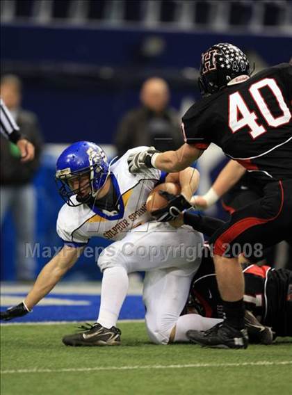 Thumbnail 2 in Rockwall-Heath vs. Sulphur Springs (Texas 4A D2 Semifinal) photogallery.