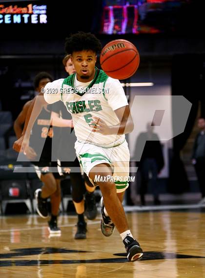 Thumbnail 1 in El Camino vs Marysville @ Golden 1 Center photogallery.