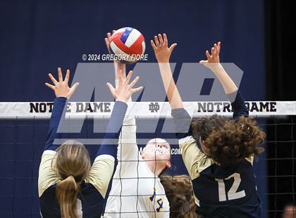Thumbnail 2 in Louisville @ Notre Dame (SO) photogallery.