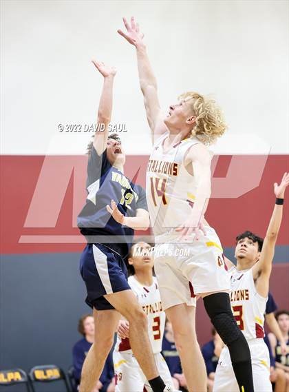 Thumbnail 2 in The Vanguard School @ Banning Lewis Academy Class 3A Boys Basketball District Tournaments (1st round) photogallery.