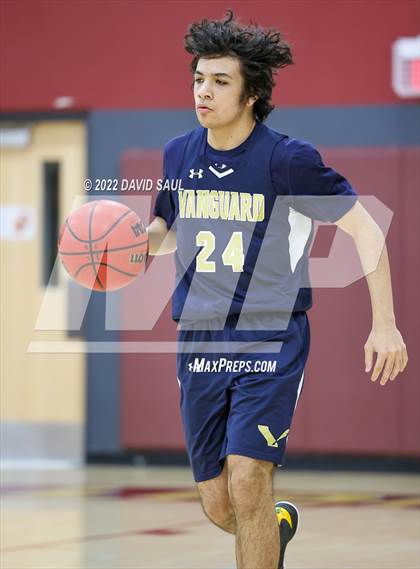 Thumbnail 3 in The Vanguard School @ Banning Lewis Academy Class 3A Boys Basketball District Tournaments (1st round) photogallery.