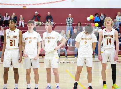 Thumbnail 1 in The Vanguard School @ Banning Lewis Academy Class 3A Boys Basketball District Tournaments (1st round) photogallery.