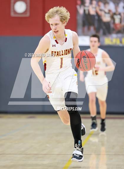 Thumbnail 2 in The Vanguard School @ Banning Lewis Academy Class 3A Boys Basketball District Tournaments (1st round) photogallery.