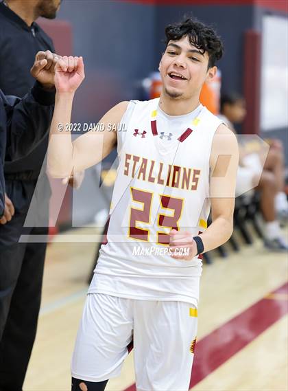 Thumbnail 3 in The Vanguard School @ Banning Lewis Academy Class 3A Boys Basketball District Tournaments (1st round) photogallery.