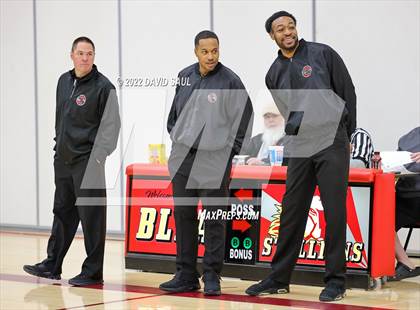 Thumbnail 3 in The Vanguard School @ Banning Lewis Academy Class 3A Boys Basketball District Tournaments (1st round) photogallery.