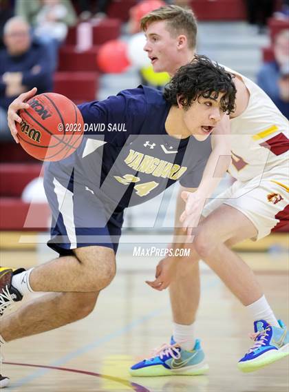 Thumbnail 2 in The Vanguard School @ Banning Lewis Academy Class 3A Boys Basketball District Tournaments (1st round) photogallery.