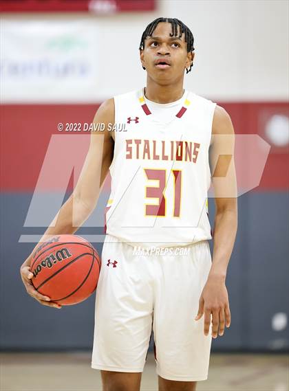Thumbnail 2 in The Vanguard School @ Banning Lewis Academy Class 3A Boys Basketball District Tournaments (1st round) photogallery.