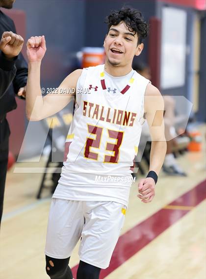 Thumbnail 2 in The Vanguard School @ Banning Lewis Academy Class 3A Boys Basketball District Tournaments (1st round) photogallery.