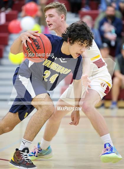 Thumbnail 3 in The Vanguard School @ Banning Lewis Academy Class 3A Boys Basketball District Tournaments (1st round) photogallery.
