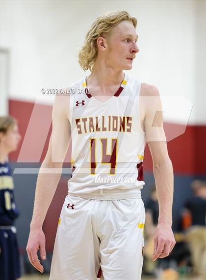 Thumbnail 1 in The Vanguard School @ Banning Lewis Academy Class 3A Boys Basketball District Tournaments (1st round) photogallery.