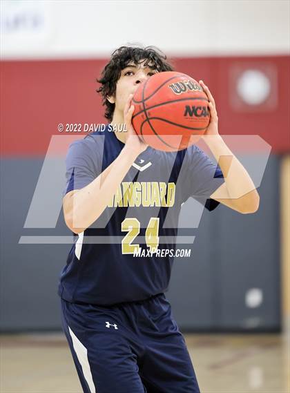 Thumbnail 2 in The Vanguard School @ Banning Lewis Academy Class 3A Boys Basketball District Tournaments (1st round) photogallery.