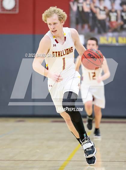 Thumbnail 1 in The Vanguard School @ Banning Lewis Academy Class 3A Boys Basketball District Tournaments (1st round) photogallery.