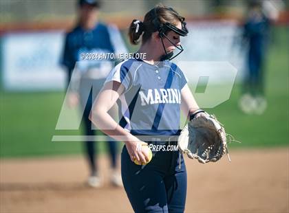 Thumbnail 3 in Saugus vs Marina (Los Alamitos Tournament) photogallery.