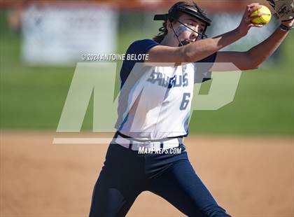 Thumbnail 3 in Saugus vs Marina (Los Alamitos Tournament) photogallery.