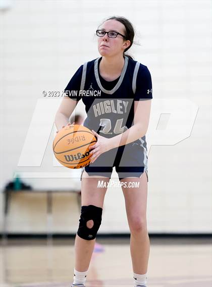 Thumbnail 2 in Higley vs Mountain Ridge (Mountain Ridge Girls Basketball Invitational) photogallery.