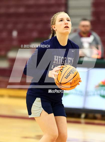 Thumbnail 3 in Higley vs Mountain Ridge (Mountain Ridge Girls Basketball Invitational) photogallery.