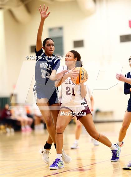 Thumbnail 3 in Higley vs Mountain Ridge (Mountain Ridge Girls Basketball Invitational) photogallery.