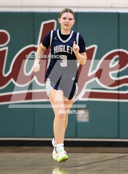 Thumbnail 3 in Higley vs Mountain Ridge (Mountain Ridge Girls Basketball Invitational) photogallery.