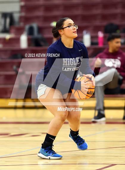 Thumbnail 2 in Higley vs Mountain Ridge (Mountain Ridge Girls Basketball Invitational) photogallery.
