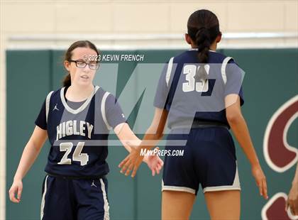 Thumbnail 2 in Higley vs Mountain Ridge (Mountain Ridge Girls Basketball Invitational) photogallery.