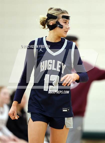 Thumbnail 3 in Higley vs Mountain Ridge (Mountain Ridge Girls Basketball Invitational) photogallery.