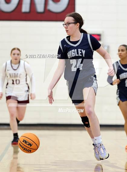 Thumbnail 3 in Higley vs Mountain Ridge (Mountain Ridge Girls Basketball Invitational) photogallery.