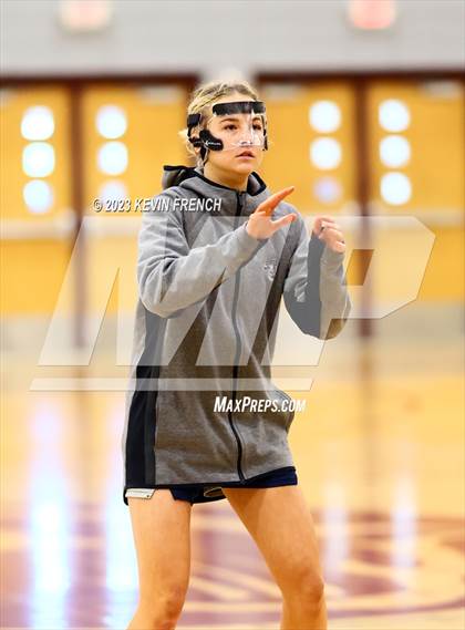 Thumbnail 3 in Higley vs Mountain Ridge (Mountain Ridge Girls Basketball Invitational) photogallery.