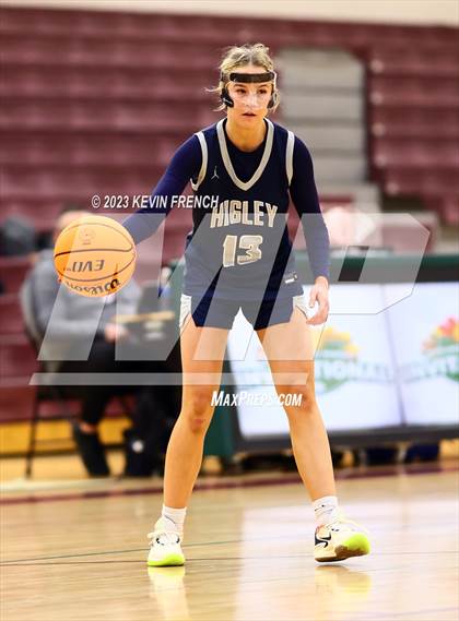 Thumbnail 1 in Higley vs Mountain Ridge (Mountain Ridge Girls Basketball Invitational) photogallery.