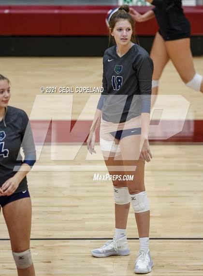 Thumbnail 1 in Lassiter vs Creekview (GHSA 6A Quarterfinal State Volleyball Championship) photogallery.