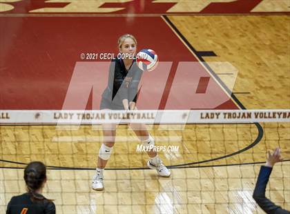 Thumbnail 1 in Lassiter vs Creekview (GHSA 6A Quarterfinal State Volleyball Championship) photogallery.