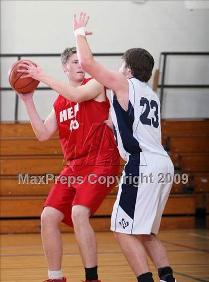 Thumbnail 2 in Notre Dame Catholic vs WF Heat (Fantasy of Lights Tournament ) photogallery.