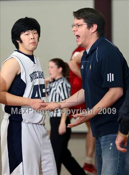Thumbnail 1 in Notre Dame Catholic vs WF Heat (Fantasy of Lights Tournament ) photogallery.