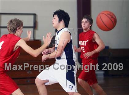 Thumbnail 1 in Notre Dame Catholic vs WF Heat (Fantasy of Lights Tournament ) photogallery.