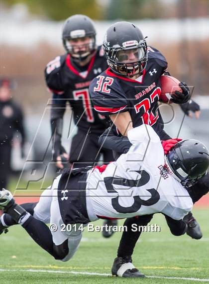 Thumbnail 3 in Le Roy vs. Maple Grove/Chautauqua Lake (NYSPHSAA Class C Regional Final) photogallery.