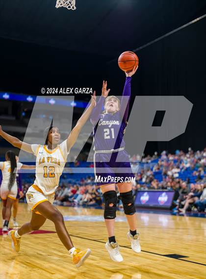 Thumbnail 3 in La Vega vs. Canyon (UIL 4A Basketball Final) photogallery.