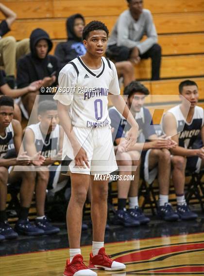 Thumbnail 2 in Rancho Christian vs. Foothills Christian (Battlezone Tourney) photogallery.