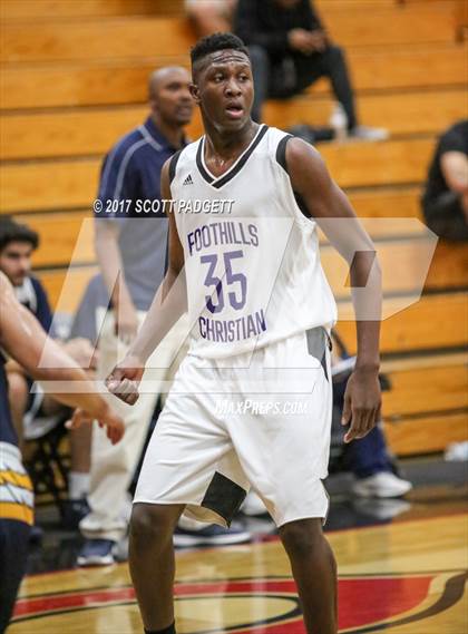 Thumbnail 2 in Rancho Christian vs. Foothills Christian (Battlezone Tourney) photogallery.