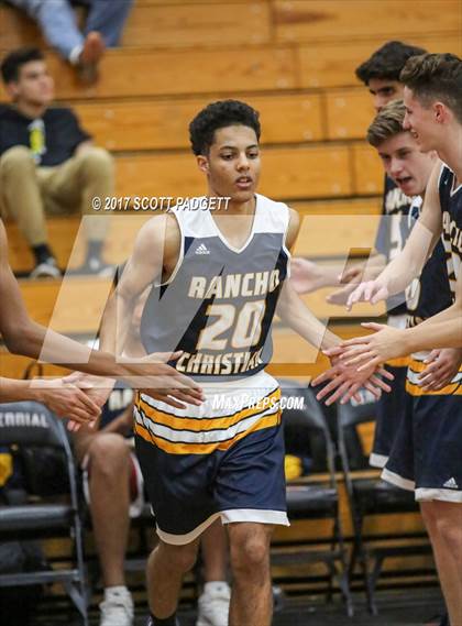 Thumbnail 2 in Rancho Christian vs. Foothills Christian (Battlezone Tourney) photogallery.