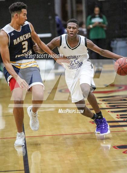 Thumbnail 1 in Rancho Christian vs. Foothills Christian (Battlezone Tourney) photogallery.