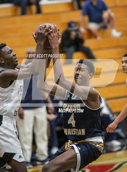 Thumbnail 3 in Rancho Christian vs. Foothills Christian (Battlezone Tourney) photogallery.