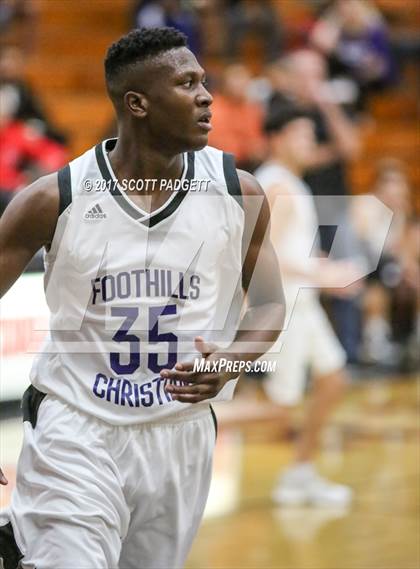 Thumbnail 1 in Rancho Christian vs. Foothills Christian (Battlezone Tourney) photogallery.